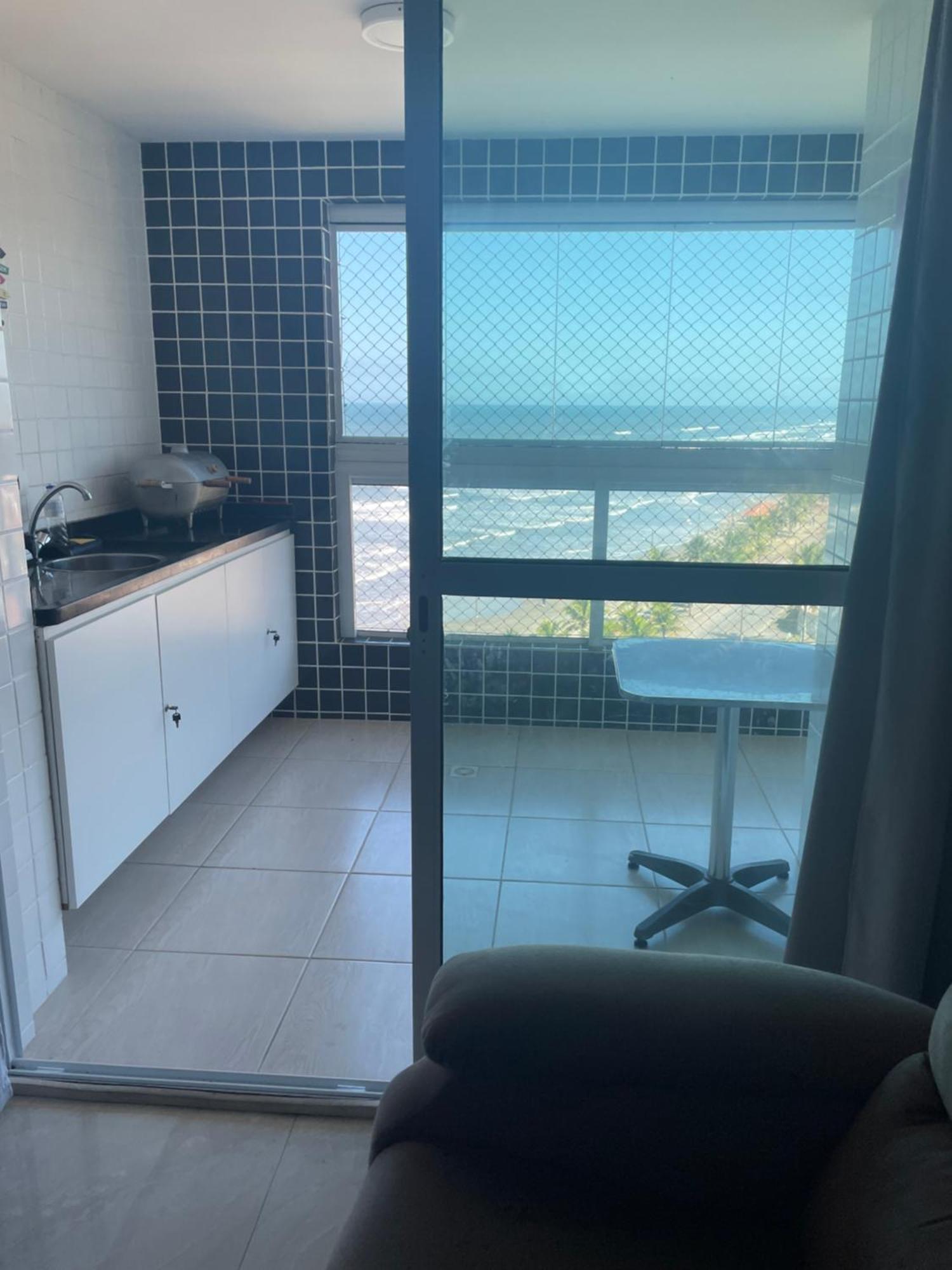 Apartamento Frente Mar Kp Mongagua Luaran gambar
